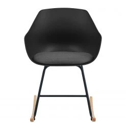 Mørteens Rocking chair Skelde - Matière plastique et tissage à plat / Fer et hêtre massif -Luxe Intérieur Magasin 1000252686 210315 11063100004 DETAILS P000000001000252686