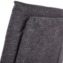 Jack & Alice Chaise cantilever Lecelles - Tissu / Métal - Gris foncé -Luxe Intérieur Magasin 1000255021 220401 043 DETAILS P000000001000255021