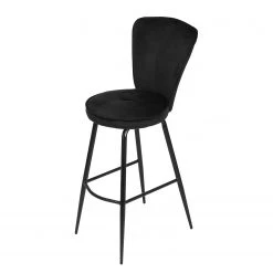 Jack & Alice Chaises de bar Bouilly (lot de 2) - Noir -Luxe Intérieur Magasin 1000255057 210831 14134100096 DETAILS P000000001000255057