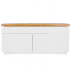 Fredriks Enfilade Namona II - Éclairage inclus - Imitation chêne / Blanc -Luxe Intérieur Magasin 1000255074 220803 030 DETAILS P000000001000255074