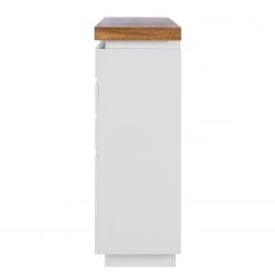 Fredriks Buffet Namona I - Éclairage inclus - Imitation chêne / Blanc -Luxe Intérieur Magasin 1000255076 220729 045 DETAILS P000000001000255076