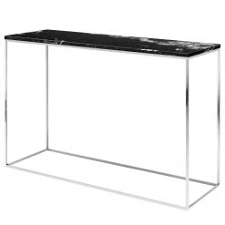 Temahome Console Gleam - Noir / Chrome