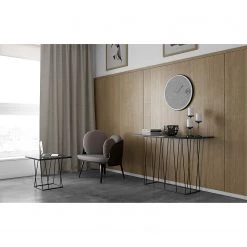 Temahome Console Helix - Marbre / Métal - Noir -Luxe Intérieur Magasin 1000256018 210331 14514500308 MOOD DETAILS P000000001000256018 mood