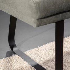 Loftscape Banc Koro I - Gris clair - Largeur : 210 cm -Luxe Intérieur Magasin 1000256026 210331 09391300074 DETAILS P000000001000256026