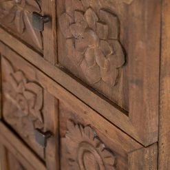 Wolf-Möbel Commode Carving - Acacia massif -Luxe Intérieur Magasin 1000257008 220520 036 DETAILS P000000001000257008