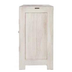 Wolf-Möbel Buffet Maison I - Acacia massif - Acacia couleur pierre / Blanc cassé -Luxe Intérieur Magasin 1000257219 220406 048 DETAILS P000000001000257219