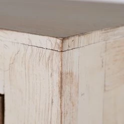 Wolf-Möbel Buffet Maison II - Acacia massif - Acacia couleur pierre / Blanc cassé -Luxe Intérieur Magasin 1000257252 220406 050 DETAILS P000000001000257252