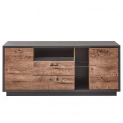 Red Living Buffet Batey - Imitation chêne de Havel / Graphite -Luxe Intérieur Magasin 1000257537 210429 08061500005 DETAILS P000000001000257537