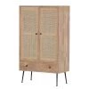 Naturoo Buffet haut Maardu - Rotin / Manguier massif - Beige / Manguier
