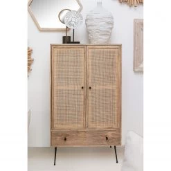 Naturoo Buffet haut Maardu - Rotin / Manguier massif - Beige / Manguier -Luxe Intérieur Magasin 1000261442 210430 11595600097 DETAILS P000000001000261442