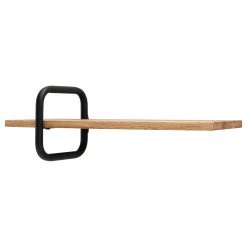 Ars manufacti Étagère murale Wana II - Chêne massif / Métal