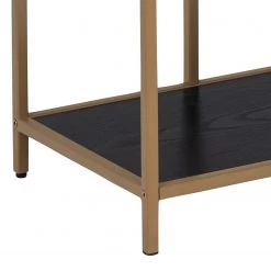 Red Living Étagère Coogee I - Noir / Doré - Hauteur : 114 cm -Luxe Intérieur Magasin 1000263280 210430 14473000100 DETAILS P000000001000263280