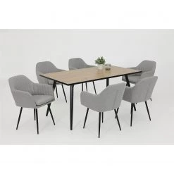 Red Living Chaises à accoudoirs Turtola (lot de 2) - Gris clair -Luxe Intérieur Magasin 1000263428 210430 11485100153 MOOD DETAILS P000000001000263428 mood