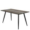Red Living Table Taavetti - Imitation bois ancien