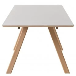 Norrwood Table Berri - Partiellement en chêne massif - Gris clair / Chêne -Luxe Intérieur Magasin 1000266977 210525 14343400265 DETAILS P000000001000266977