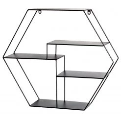 Loftscape Étagère murale Keila - Métal - Noir