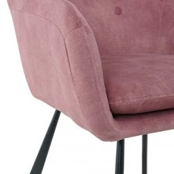 Ars manufacti Chaise à accoudoirs Yuna - Rose vieilli -Luxe Intérieur Magasin 1000269994 220506 065 DETAILS P000000001000269994