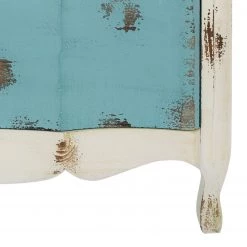 Ridgevalley Commode Rusper - Sapin massif - Blanc / Bleu / Violet -Luxe Intérieur Magasin 1000270690 210602 06133400148 DETAILS P000000001000270690