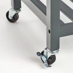 Zeller Desserte Addison - Bambou / MDF - Gris - 58 x 40 x 93 cm -Luxe Intérieur Magasin 1000273690 210615 06563700009 DETAILS P000000001000273690