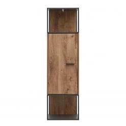 Red Living Vitrine murale Meevoo - Imitation chêne rustique / Graphite -Luxe Intérieur Magasin 1000273885 210614 14470000016 DETAILS P000000001000273885