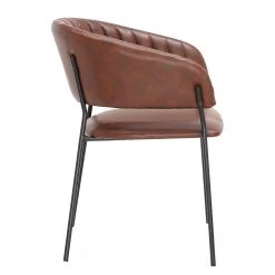 Ars manufacti Chaise à accoudoirs Acoma - Marron -Luxe Intérieur Magasin 1000274886 220107 103354000102 DETAILS P000000001000274886