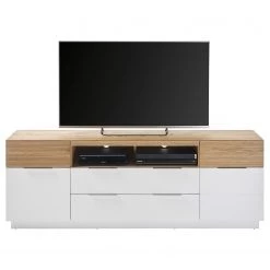 Norrwood Enfilade Akaa I - Placage en bois véritable - Chêne / Blanc -Luxe Intérieur Magasin 1000276025 210623 17275600010 DETAILS P000000001000276025