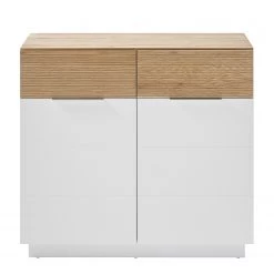 Norrwood Buffet Akaa - Placage en bois véritable - Chêne / Blanc -Luxe Intérieur Magasin 1000276032 210623 17275600015 DETAILS P000000001000276032