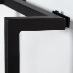 Ars manufacti Étagère murale Kaawo I - Acacia massif / Métal - Acacia / Noir - Largeur : 45 cm -Luxe Intérieur Magasin 1000276814 220719 036 DETAILS P000000001000276814