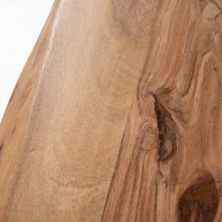 Ars manufacti Étagère murale Kaawo I - Acacia massif / Métal - Acacia / Noir - Largeur : 100 cm -Luxe Intérieur Magasin 1000276819 220719 033 DETAILS P000000001000276819