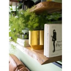 Ars manufacti Étagère murale Kaawo I - Acacia massif / Métal - Acacia / Noir - Largeur : 100 cm -Luxe Intérieur Magasin 1000276819 220812 022 MOOD DETAILS P000000001000276819 mood