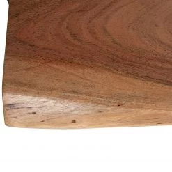 Ars manufacti Étagère murale Kaawo II - Acacia massif / Métal - Acacia / Noir - Hauteur : 100 cm -Luxe Intérieur Magasin 1000276821 220719 036 DETAILS P000000001000276821