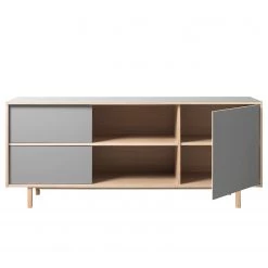 Mørteens Buffet Berri - Chêne massif - Gris / Marron -Luxe Intérieur Magasin 1000277625 210706 14080900014 DETAILS P000000001000277625
