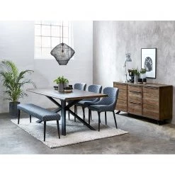 Red Living Buffet Berck - Placage en bois véritable - Chêne fumé / Noir 11 Red Living Buffet Berck - Placage en bois véritable - Chêne fumé / Noir -Luxe Intérieur Magasin 1000277640 210706 14081300065 MOOD DETAILS P000000001000277640 mood