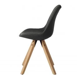 Mørteens Chaises capitonnées Aledas II - Tissu Cors: Anthracite - Lot de 4 -Luxe Intérieur Magasin 1000282485 210819 09441200419 DETAILS P000000001000282485