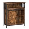 Red Living Buffet Hazlet I - Marron / Noir