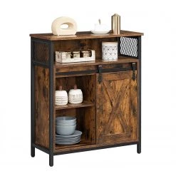 Red Living Buffet Hazlet I - Marron / Noir -Luxe Intérieur Magasin 1000283936 210810 15023700051 DETAILS P000000001000283936