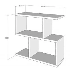 Loftscape Étagères Isorana - Gris -Luxe Intérieur Magasin 1000284336 210809 06083100059 SKETCH DETAILS P000000001000284336 sketch