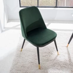 Jack & Alice Chaises Siama (lot de 2) - Vert foncé -Luxe Intérieur Magasin 1000285321 220616 021 MOOD DETAILS P000000001000285321 mood