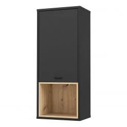 Loftscape Meuble haut Mazzo - Noir / Imitation chêne artisan -Luxe Intérieur Magasin 1000285797 210819 12212500017 DETAILS P000000001000285797