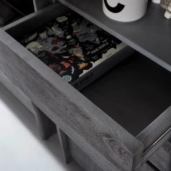 Red Living Buffet Calipso - Acacia Gris -Luxe Intérieur Magasin 1000286009 211007 13381400084 DETAILS P000000001000286009