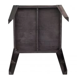 Ars manufacti Table de bar Keyport - Manguier massif / Fer - Manguier noir / Noir -Luxe Intérieur Magasin 1000297010 220511 045 DETAILS P000000001000297010