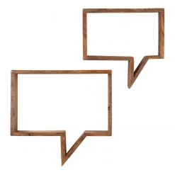 Norrwood Étagères murales Darvel (2 éléments) - Manguier massif -Luxe Intérieur Magasin 1000297184 211005 113821000034 DETAILS P000000001000297184