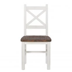 Maison Belfort Salle à manger Balignton (5 éléments) - Blanc - Largeur : 160 cm -Luxe Intérieur Magasin 1000299529 220303 035 DETAILS P000000001000299529