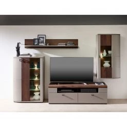 Loftscape Buffet haut Saida I - Avec éclairage - Cachemire / Imitation noyer -Luxe Intérieur Magasin 1000300945 211020 13343500060 MOOD DETAILS P000000001000300945 mood