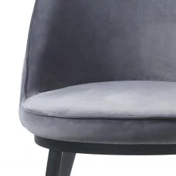 Red Living Chaise Cheia II - Velours / Fer - Gris clair / Noir -Luxe Intérieur Magasin 1000303609 211117 16474000138 DETAILS P000000001000303609