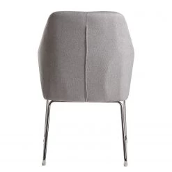 Loftscape Chaise à accoudoirs Fradou II - Gris / Argenté -Luxe Intérieur Magasin 1000303948 211103 12152600404 DETAILS P000000001000303948