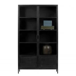 Red Living Vitrine Malita - Métal - Noir -Luxe Intérieur Magasin 1000304155 211029 12341200070 DETAILS P000000001000304155