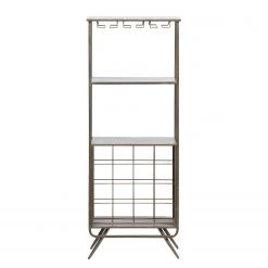 Red Living Range-bouteilles Clubster - Métal - Gris antique -Luxe Intérieur Magasin 1000304156 211029 12341200075 DETAILS P000000001000304156