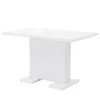 Loftscape Table Hawick - Blanc brillant - Sans rallonge