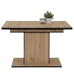 Loftscape Table Aton II - (Extensible) Imitation chêne artisan / Noir -Luxe Intérieur Magasin 1000309973 220322 040 DETAILS P000000001000309973